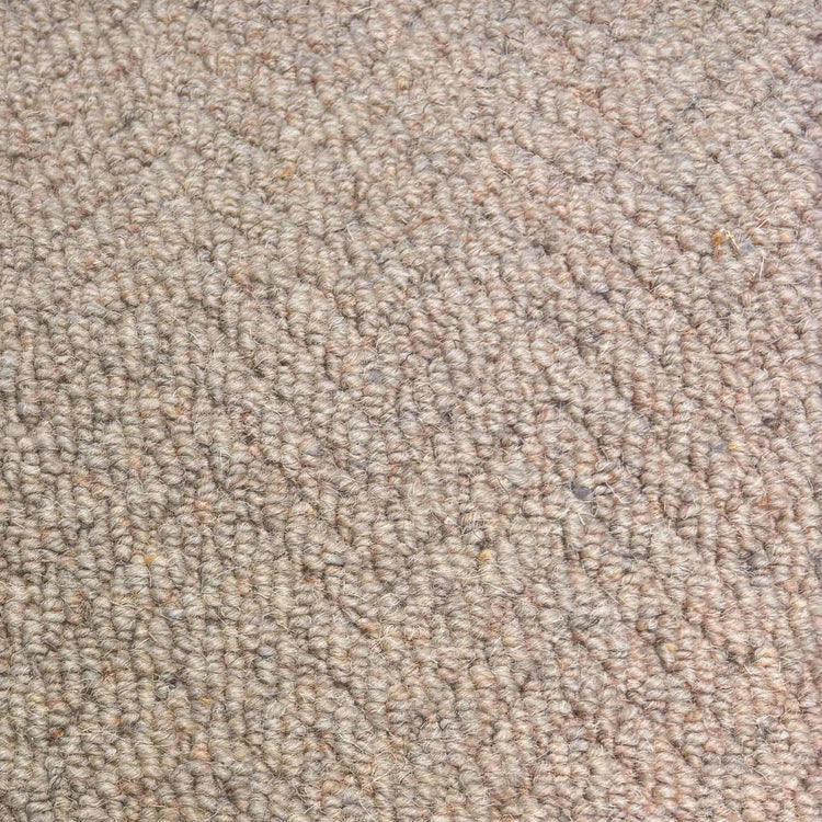 Herringbone Royal Sterling Stair Runner with 100% Wool Edge