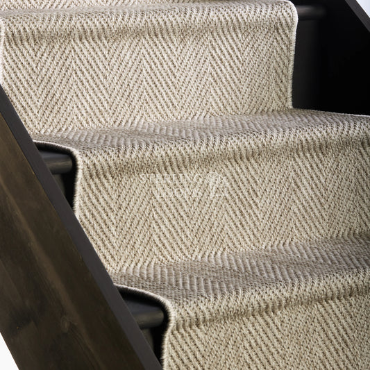 Silver Windsor Whipped Stair Runner