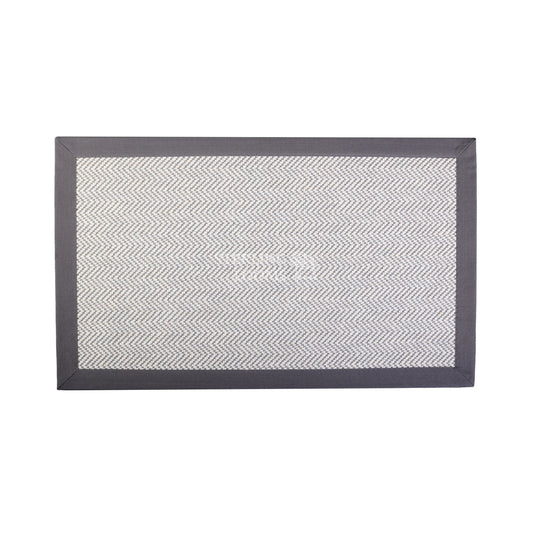 Dapple Grey Trim Rug