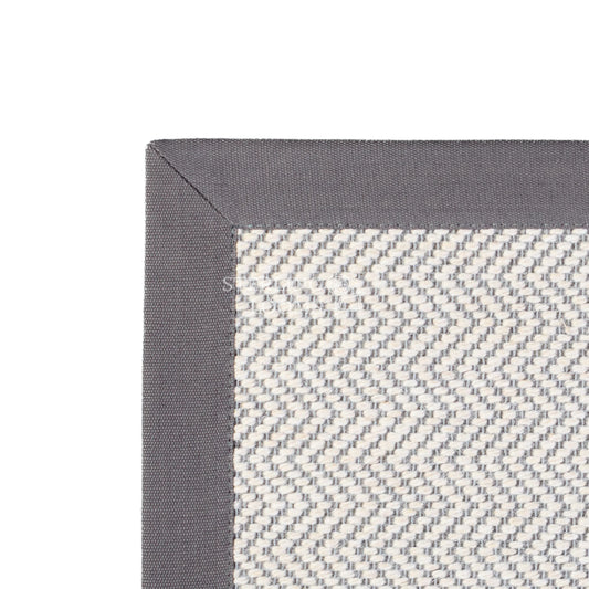 Dapple Grey Trim Rug