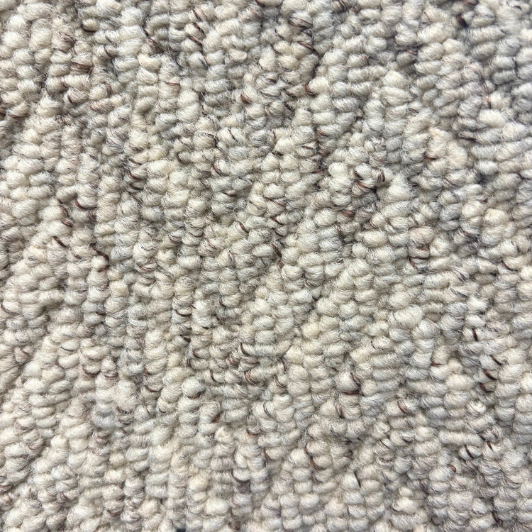Herringbone Berber Stair Runner with 100% Wool Edge