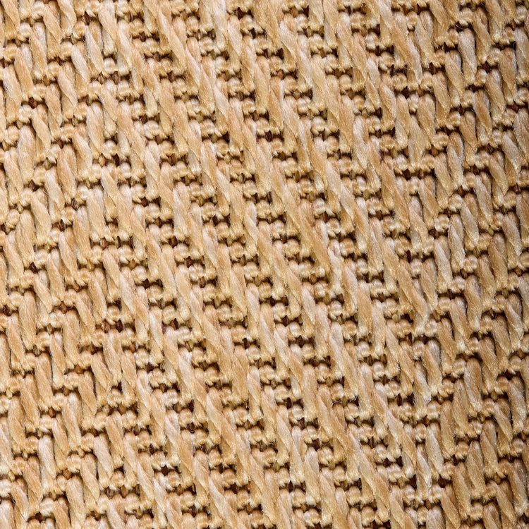 Herringbone New England Beige Rug 100% Black Cotton Border