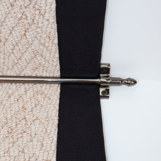 Cavalier Black Nickel Stair Rod