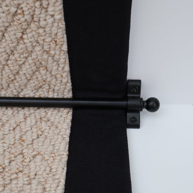 Imperial Matt Black Stair Rod