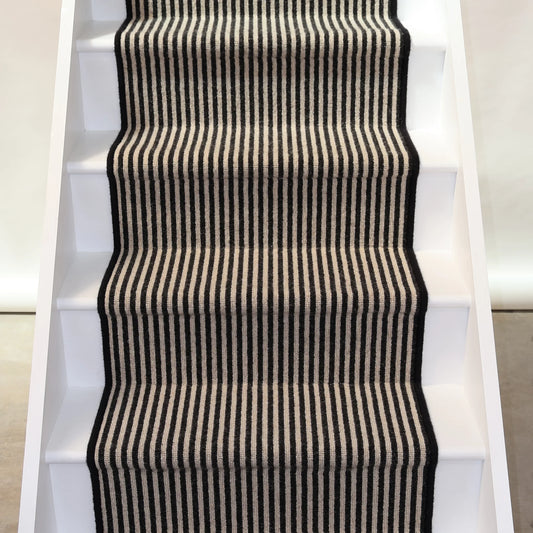 Mayfair Wool Stair Runner with 100% Wool Edge