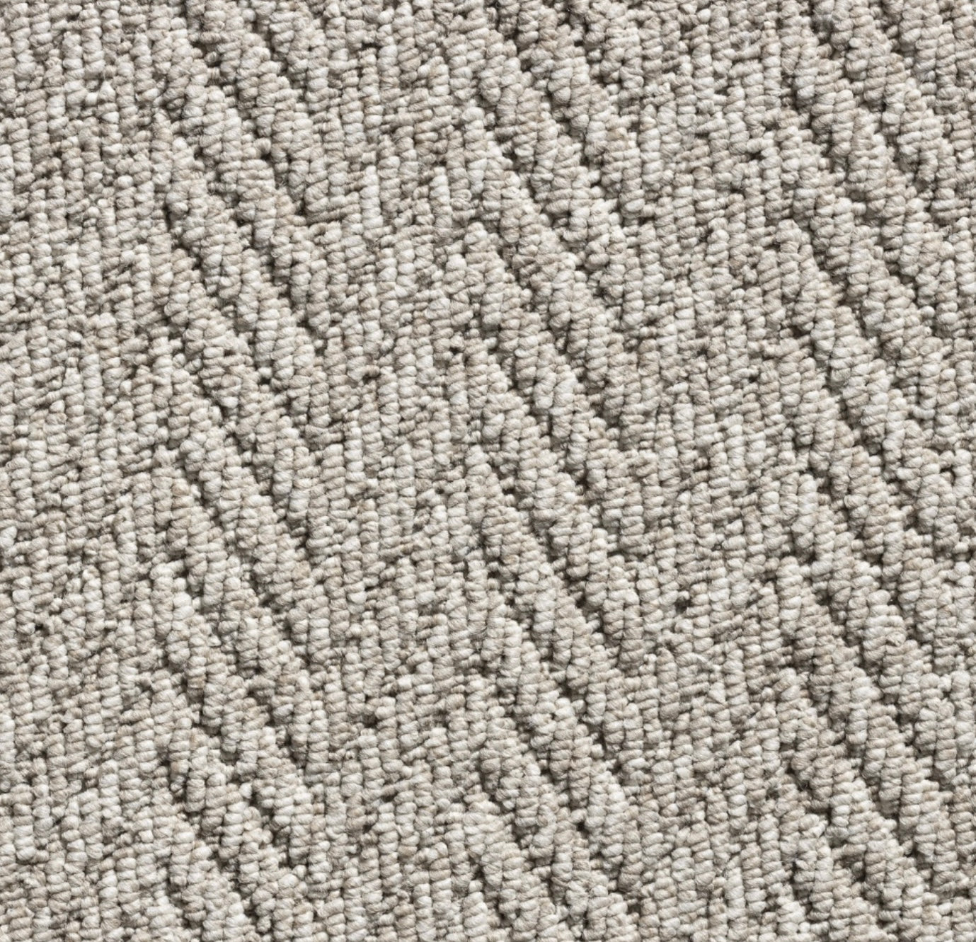 Andes Grey Stair Runner With 100% Pure Wool Edge