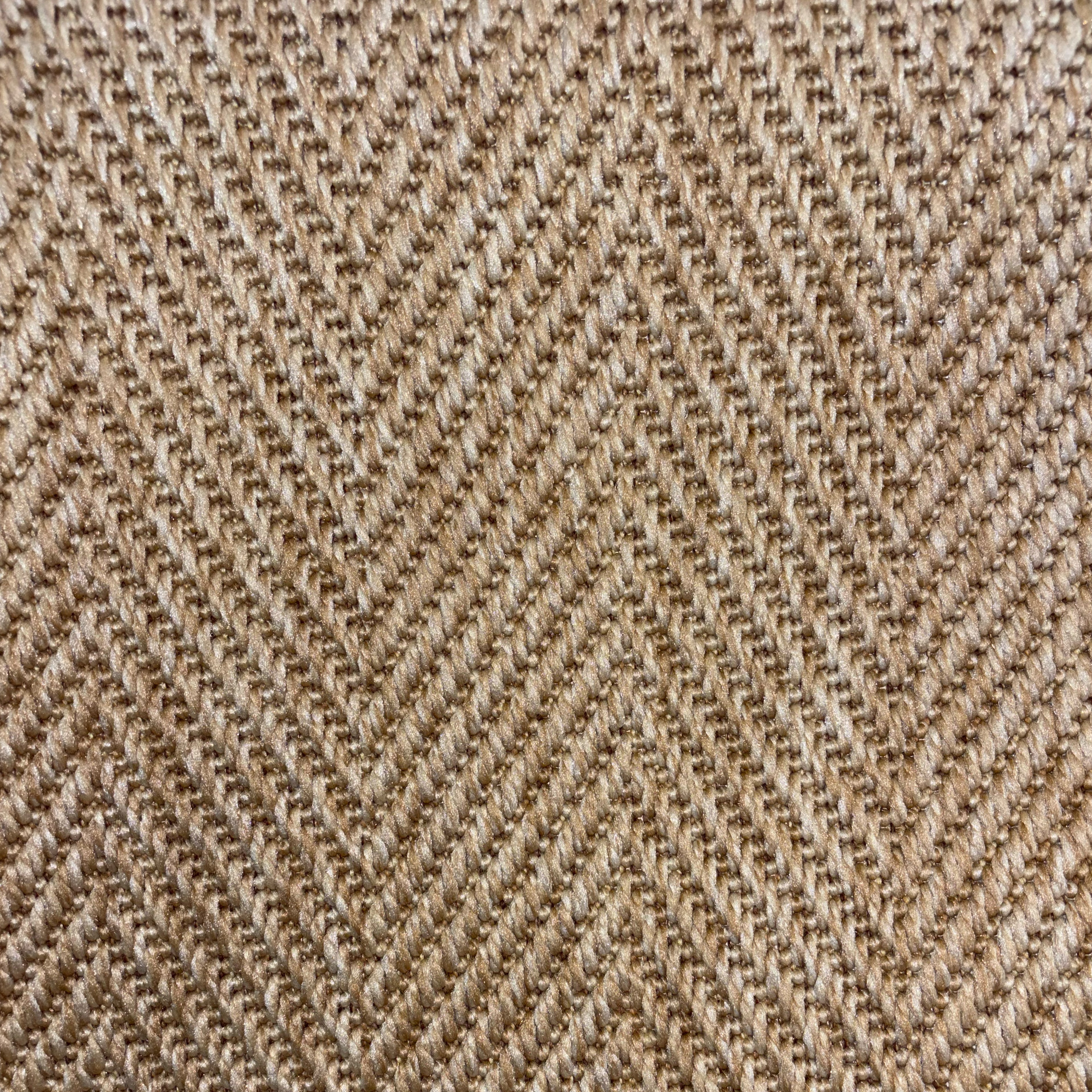 Herringbone New England Beige Stair Runner with Self-Colour Edge