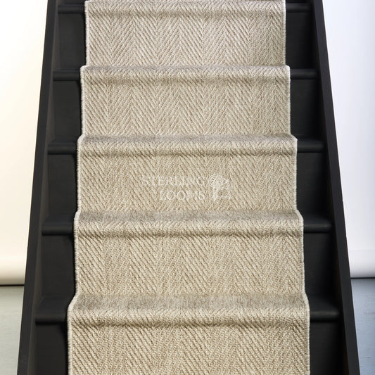 Silver Windsor Whipped Stair Runner