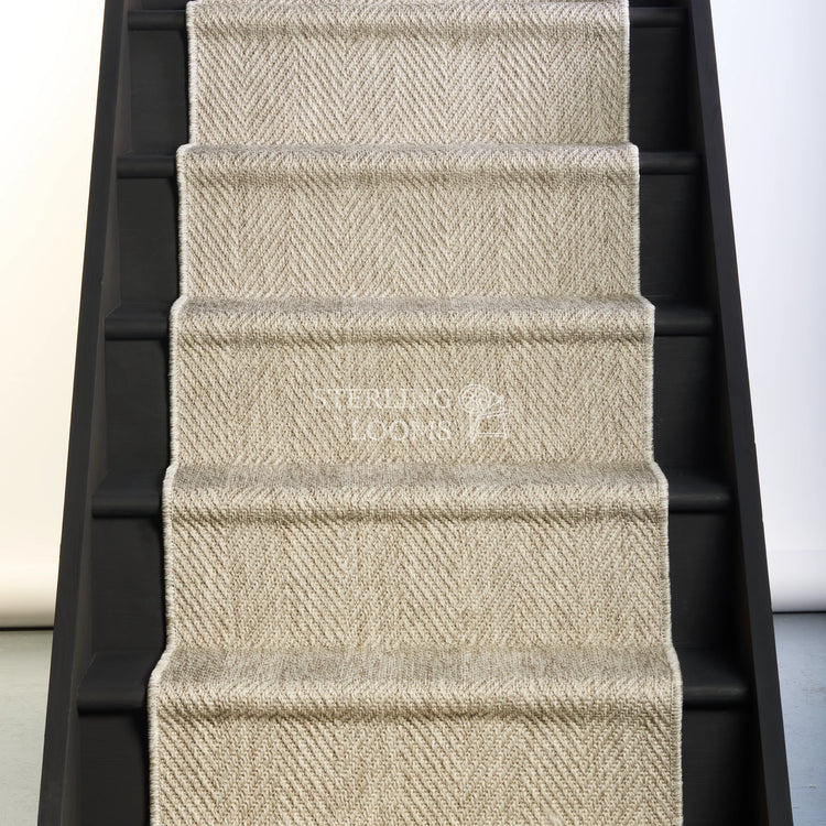 Silver Windsor Whipped Stair Runner