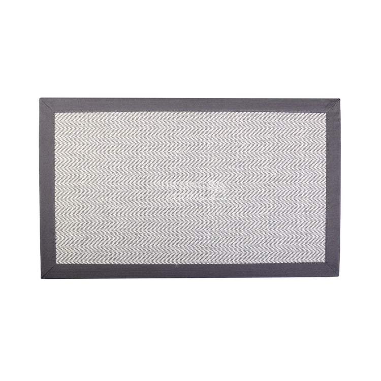 Dapple Grey Trim Rug