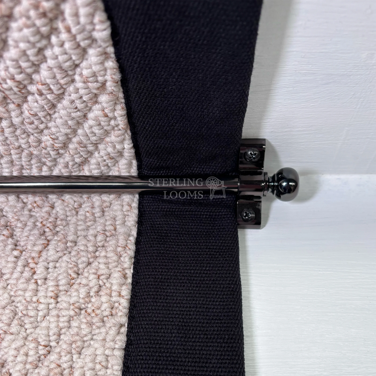 Ascot Black Nickel Stair Rods