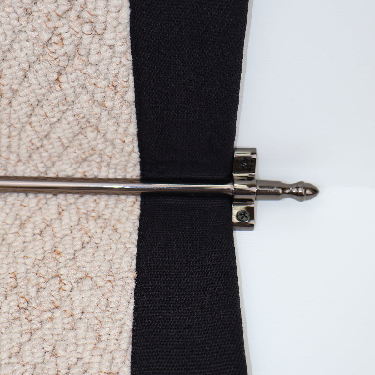 Cavalier Black Nickel Stair Rod