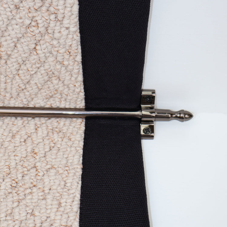 Cavalier Black Nickel Stair Rod