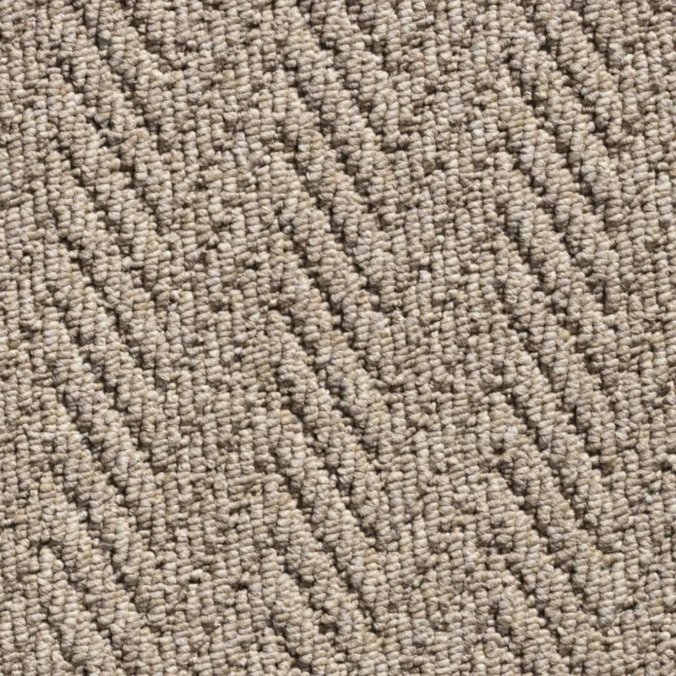 Andes Warm Beige Stair Runner With 100% Pure Wool Edge
