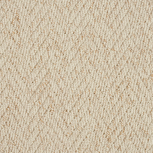 Herringbone Keswick Cream Fleck Rug With 100% Cotton Black Border