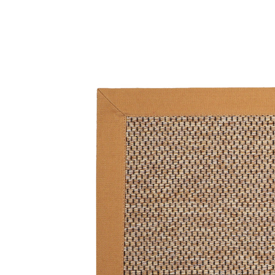 Marlowe Rug With 100% Cotton Butterscotch Border