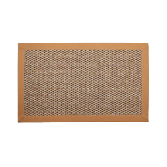 Marlowe Rug With 100% Cotton Butterscotch Border