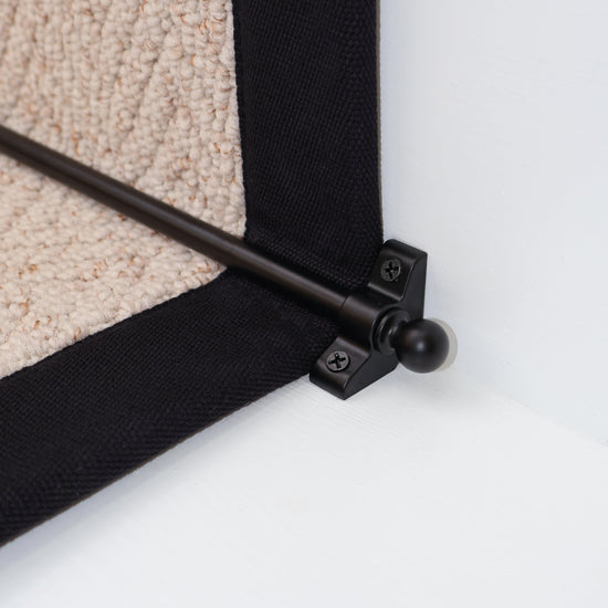 Imperial Matt Black Stair Rod