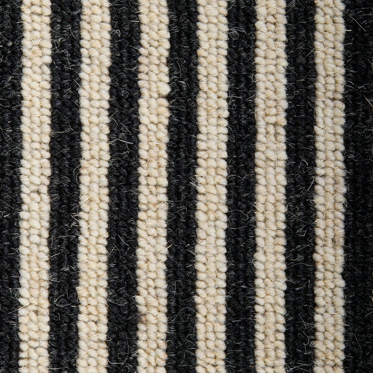 Mayfair Wool Stair Runner with 100% Wool Pink Edge