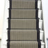 Mayfair Wool Stair Runner with 100% Cotton Black Border