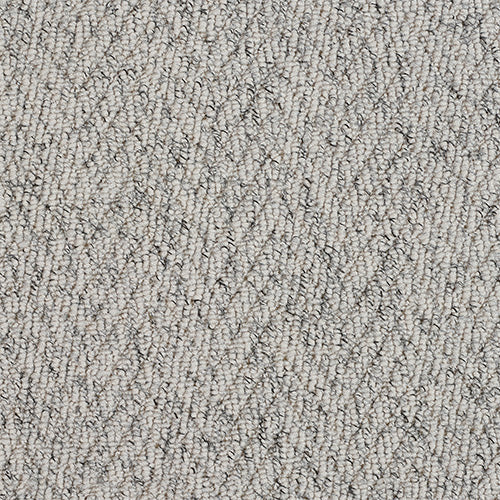 Herringbone Mirage Rug With 100% Cotton Black Border
